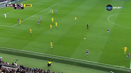 Burnley FC with a Goal vs. Sheffield United FC