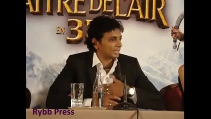 The Last Airbender Paris Conference Part Two