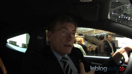 Geneve 2009 - Renault Sport (interview Remi Deconinck)