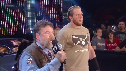 Zeb Colter разговори на деня на независимостта Wwe Main Event July 3, 2013
