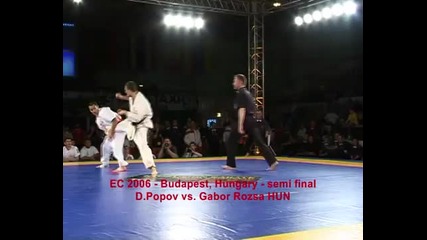 European Championships 2006 - Budapest, Hungary - semi final - D. Popov vs. Gabor Rozsa Hun. 