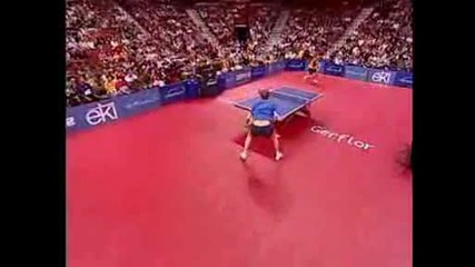 Удивително Разиграване На Тенис На Маса
