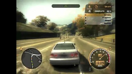 Nfs: Most Wanted Gameplay
