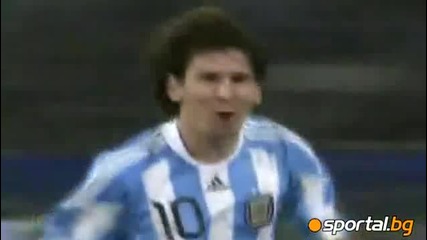 17.11.10 Аржентина 1:0 Бразилия Гол на Lionel Messi в 90 - тата минута 