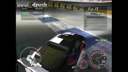 nfsu2 - drift with Acura