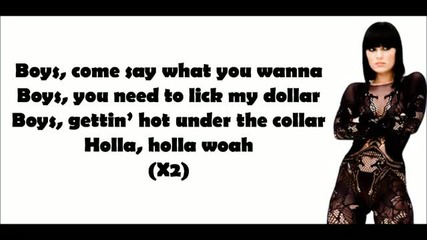 (hq) Jessie J - Do It Like A Dude Lyrics Video
