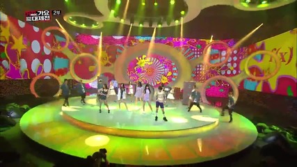 F(x) - Rum Pum Pum Pum @ Mbc Gayo Daejaejun 2013