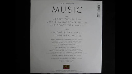 Italodance Dolce & Gabbana - Music 