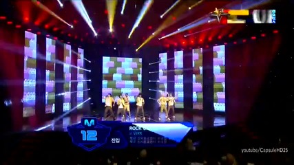(hd) Vixx - Rock ur body (comeback stage) ~ M Countdown (23.08.2012)