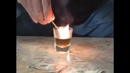 $5 Flammable Bar Trick!