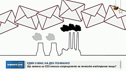 Как ненужните имейли замърсяват околната среда