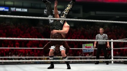 Antonio Cesaro hits his finisher in Wwe Official