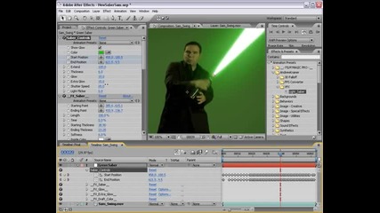 Adobe After Effects 7.0 20. Light Sabers