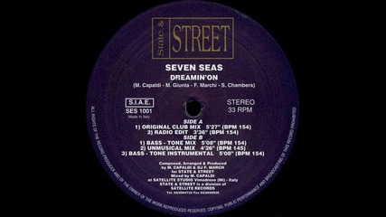 Seven Seas - Dreamin' On (original club mix)