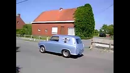 Rover V8 - powered Trabant