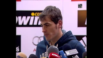 Real Madrid 7 - Malaga 0 Casillas, Marcelo y Benzema en zona mixta - Youtube