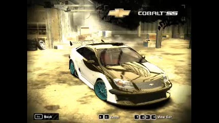 колата ми на Need for Speed - Most wanted ( след побеждаването на Vic - blacklist member 13) 