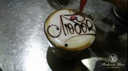 Кафе-изкуство ... предизвикващо усмивки :)