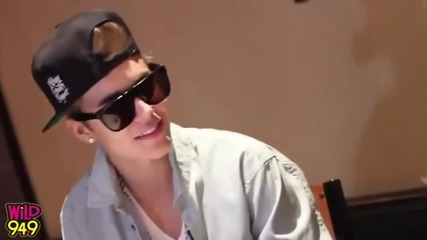 Justin Bieber Interview On Wild 94.4 !