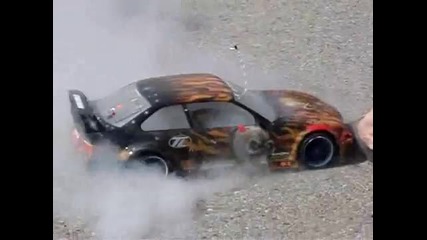 Huge Rc Car Burnout 