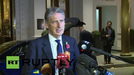 Austria: British Foreign Minister says Syria talks have been "productive"