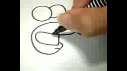 рисъване на хомър симпсон