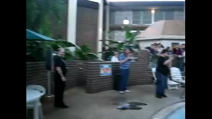 Liquid Nitrogen Into A Swimming Pool