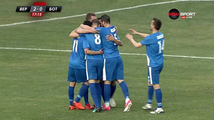 Отново Венци Христов! 2:0 за Верея срещу Ботев!