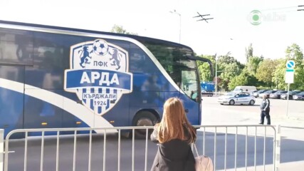 Футболистите на Арда са вече на „Васил Левски”