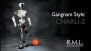 Световният шампион-робота Чарли изпълнява Gangnam Style