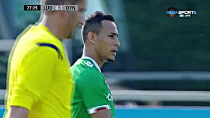 Лудогорец - Динамо Москва 1:1 /полувреме/