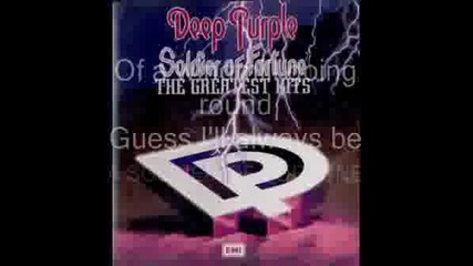 Deep Purple - Soldier Of Fortune (karaoke)