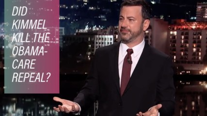 Jimmy Kimmel may have just killed it for Trump