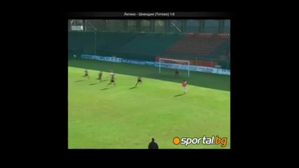 Литекс се справи с македонския първенец, Литекс 1:0 Шкендия (тетово)