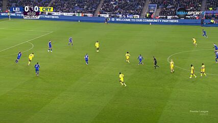 Leicester City vs. Crystal Palace - 1st Half Highlights