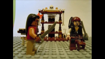 Lego Jack sparrow in the world of ninjago- Лего Джак Спароу в страната на Нинджаго