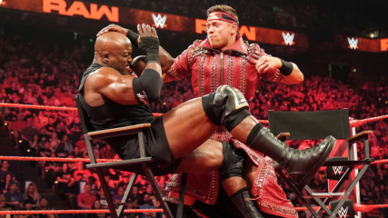 Bobby Lashley incites The Miz on "Miz TV": Raw, April 29, 2019