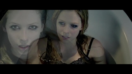 + Текст и превод! Avril Lavigne - Wish you were here *официално видео!!!* Hq