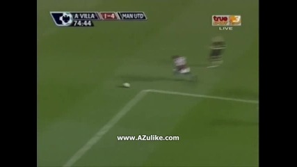 Aston Villa 1 - 4 Man.united (giggs)