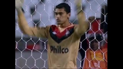 Копа Судамерикана. Flamengo - Atletico-pr. Акценти от срещата.