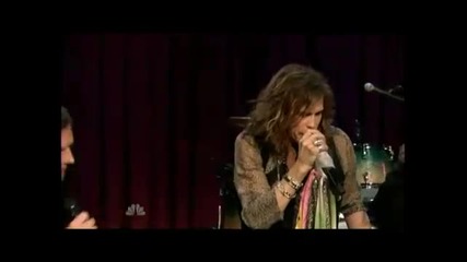 steven tyler and jimmy fallon: walk this way live