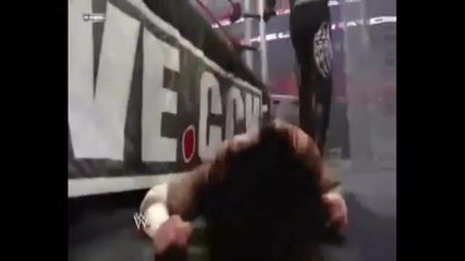 The Undertaker - Guillotine Leg Drop