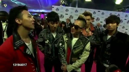 Big Bang interview @mtv Ema