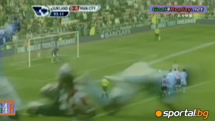 Sunderland vs Man City 1 - 0 