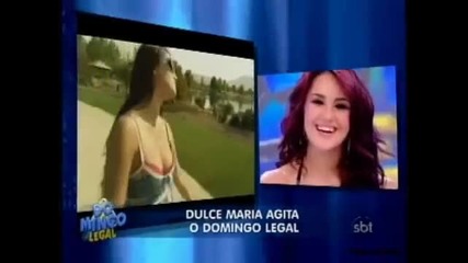 Dulce Maria en Domingo Legal 15.08.2010 Parte 1 