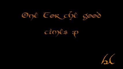 04 The Cat and the Moon [ the drinking song w Lyrics ;p ] - The Lord of the Rings hd