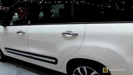 2014 Fiat 500l Living - Exterior and Interior Walkaround - 2014 Geneva Motor Show