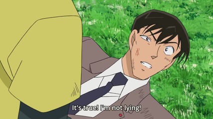 Detective Conan 791 Detective Takagi On the Run in Handcuffs
