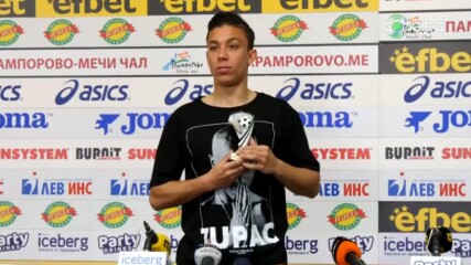 Филип Кръстев получи наградата за Играч на 20-ия кръг на efbet Лига