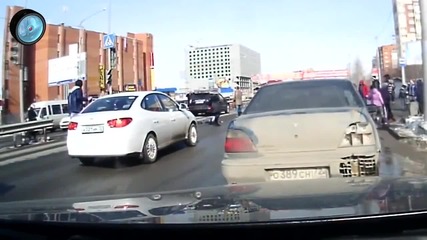 С пътна камера в Русия